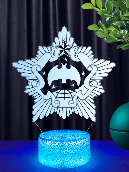 Светильник "Военная разведка ГРУ"